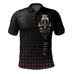 Logan Modern Tartan Polo Shirt - Alba Celtic Style