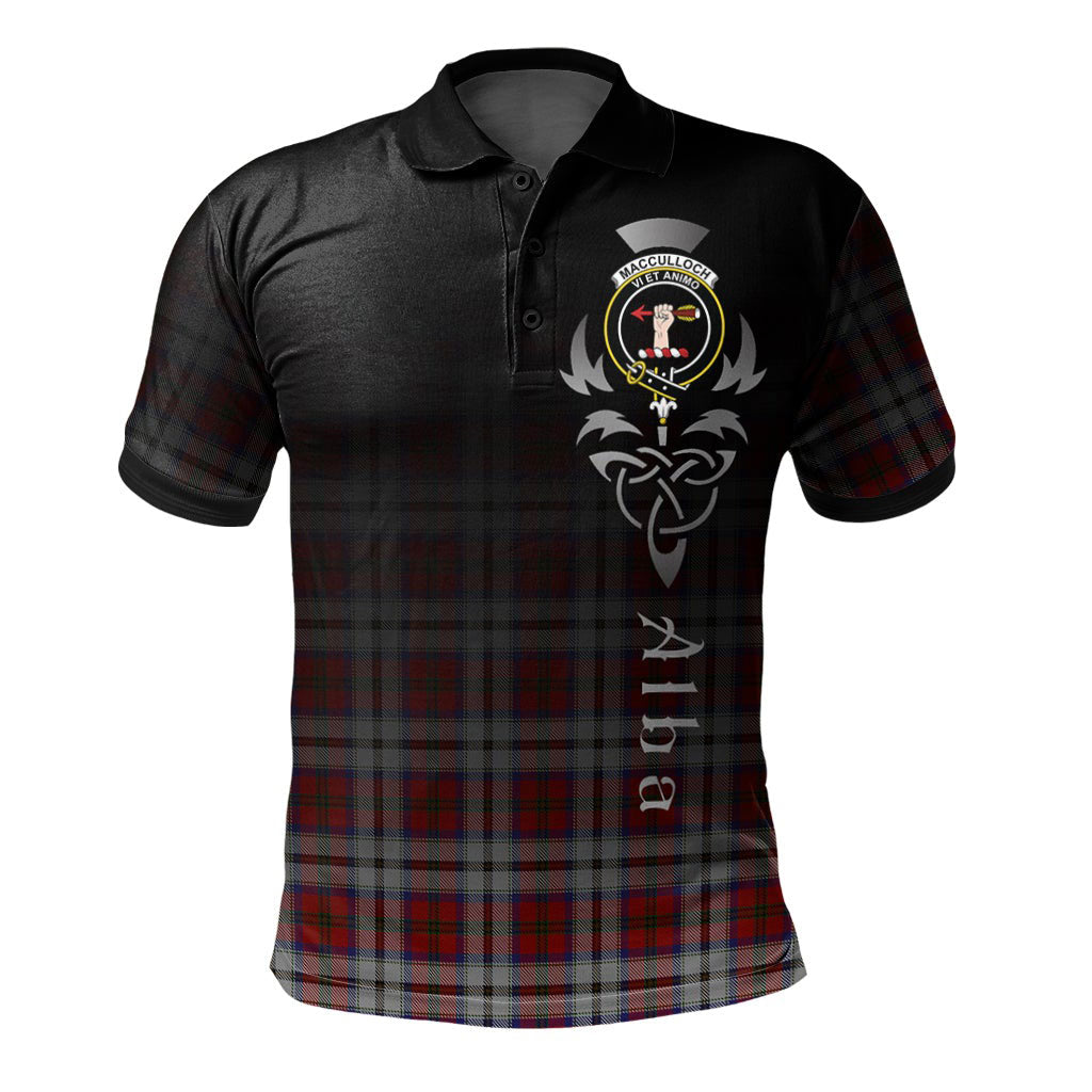 MacCulloch Dress Tartan Polo Shirt - Alba Celtic Style