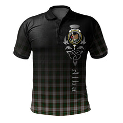 MacKinnon Dress Tartan Polo Shirt - Alba Celtic Style
