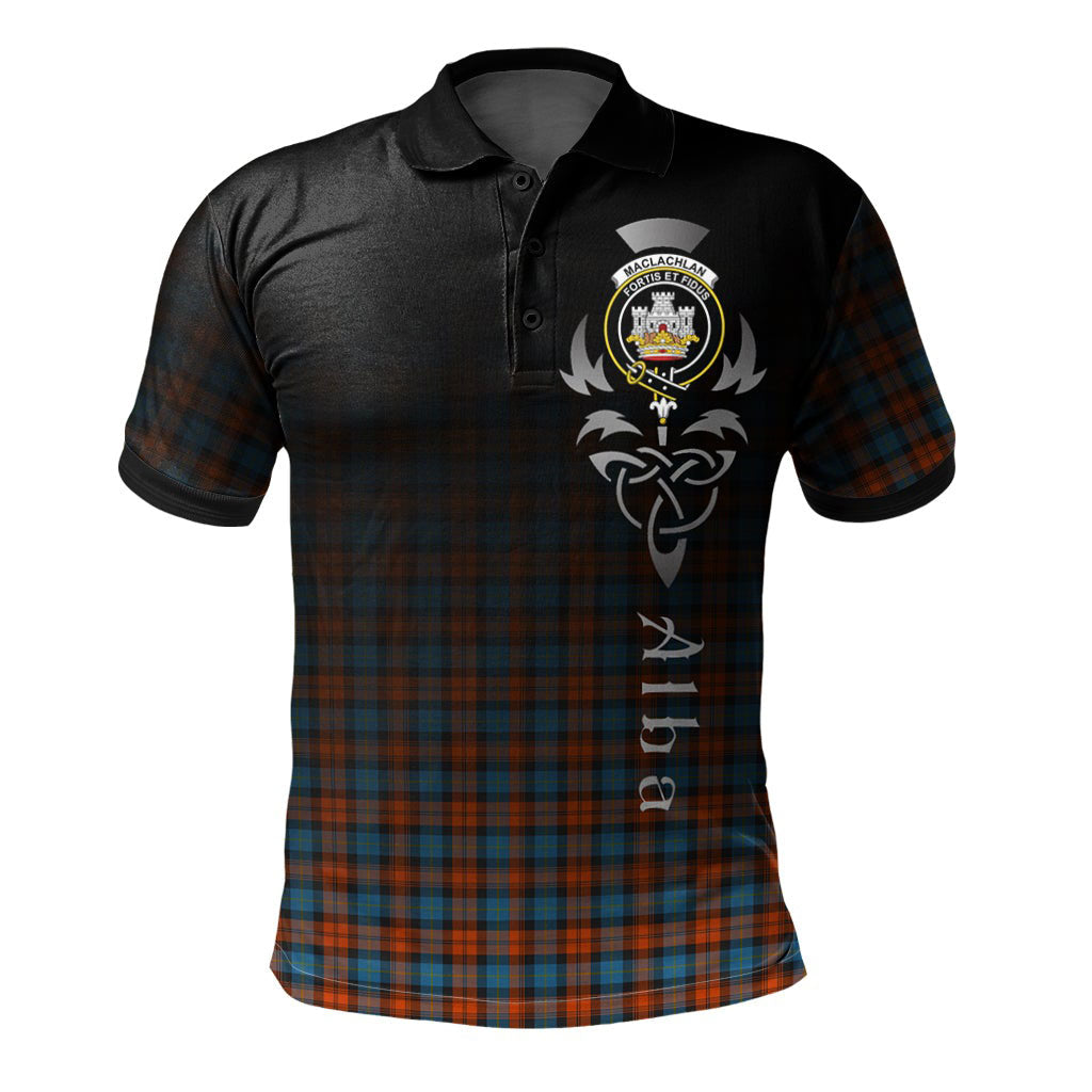 MacLachlan Ancient Tartan Polo Shirt - Alba Celtic Style