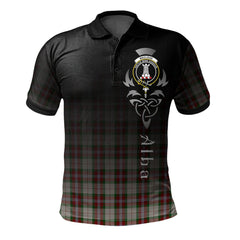 MacLean Dress Tartan Polo Shirt - Alba Celtic Style