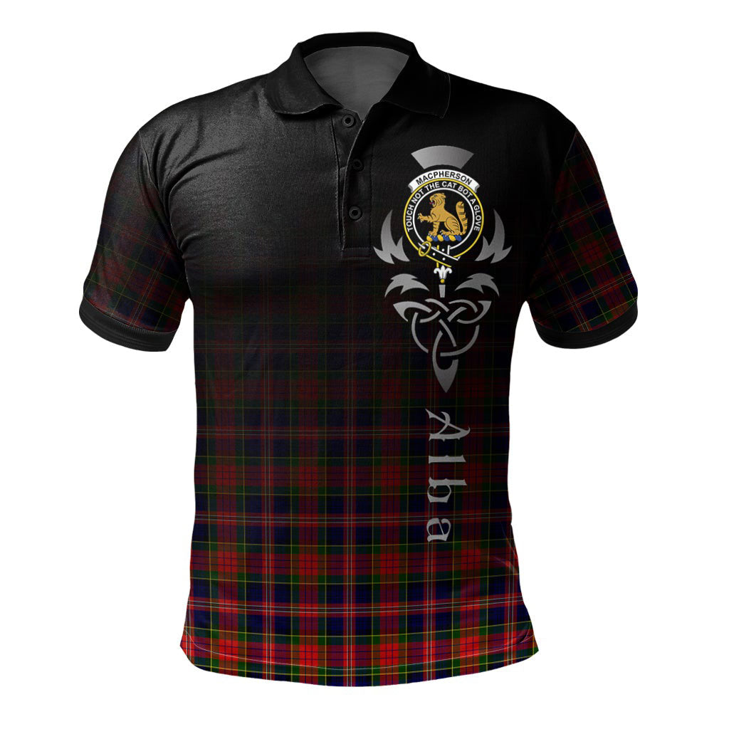 MacPherson Modern Tartan Polo Shirt - Alba Celtic Style