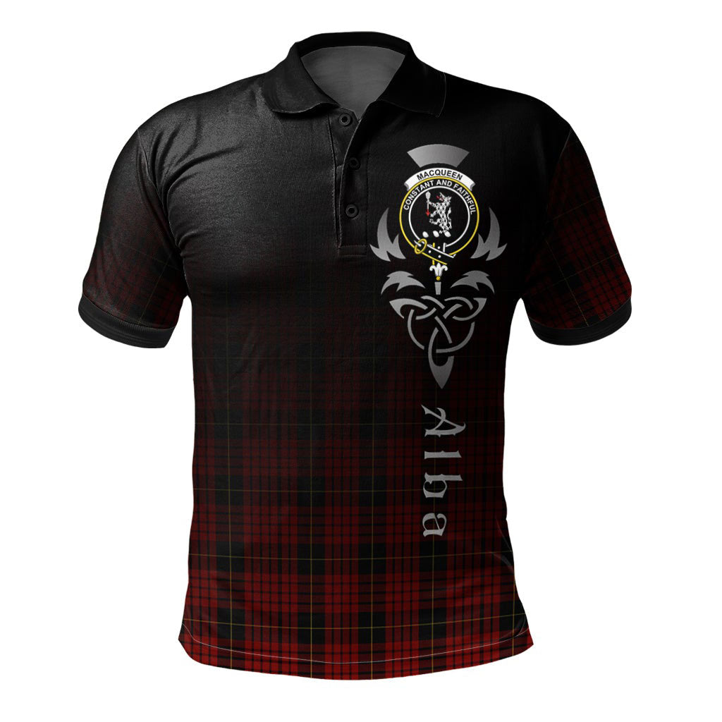 MacQueen Tartan Polo Shirt - Alba Celtic Style