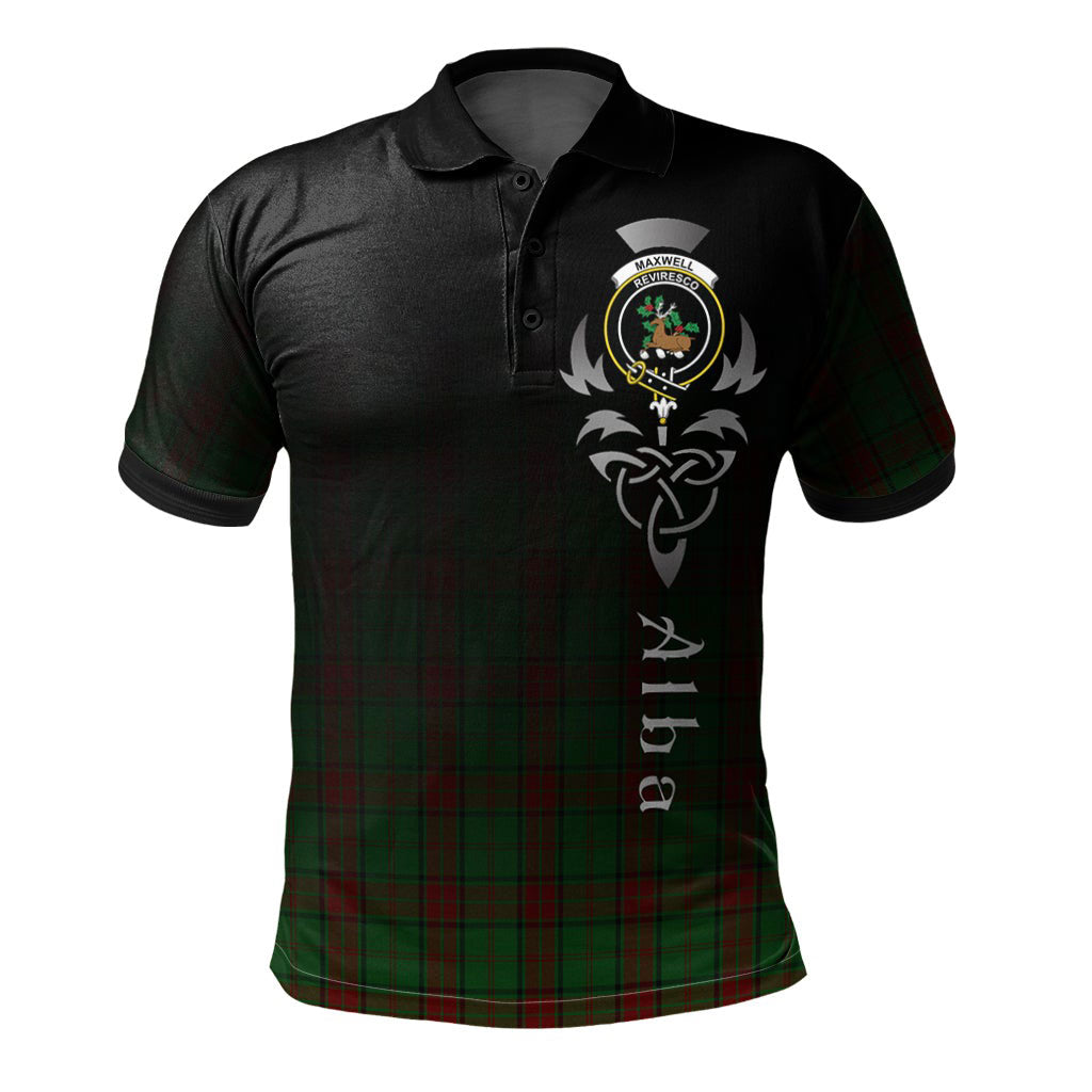 Maxwell Hunting Tartan Polo Shirt - Alba Celtic Style