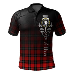 Ramsay Modern Tartan Polo Shirt - Alba Celtic Style