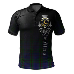 Strachan Tartan Polo Shirt - Alba Celtic Style