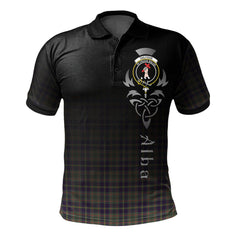 Taylor Weathered Tartan Polo Shirt - Alba Celtic Style