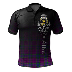 Wardlaw Modern Tartan Polo Shirt - Alba Celtic Style