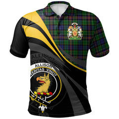 Allison (MacGregor - Hastie) Tartan Polo Shirt - Royal Coat Of Arms Style