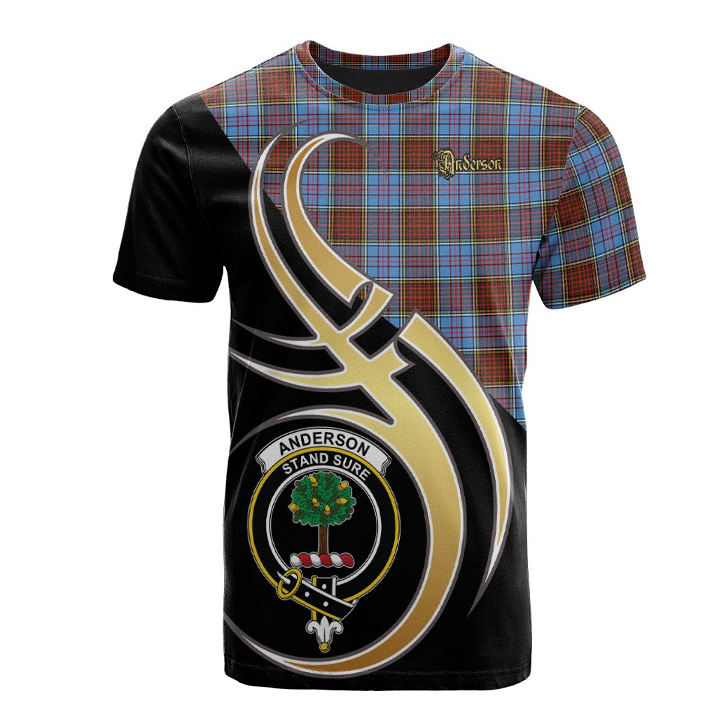Anderson Modern Tartan T-shirt - Believe In Me Style