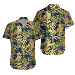 Argyle Dress Tartan Vintage Leaves Hawaiian Shirt