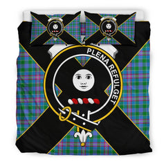 Pitcairn Tartan Crest Bedding Set - Luxury Style