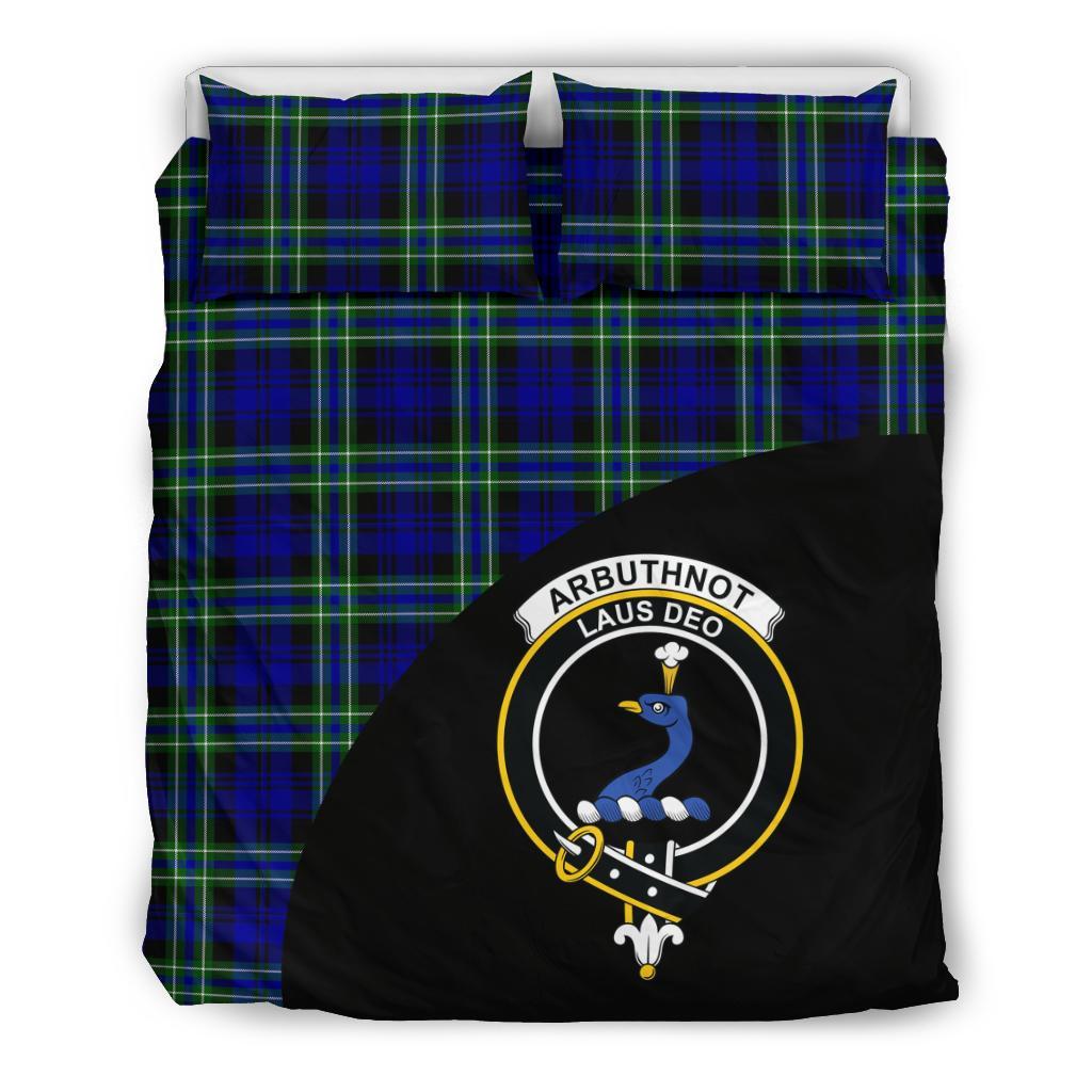 Arbuthnot Modern Tartan Wave Style Bedding Set