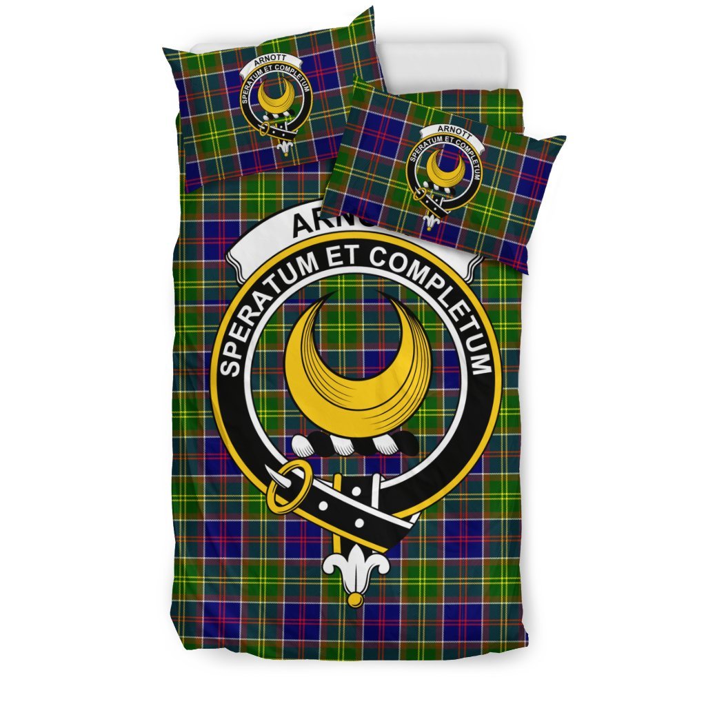 Arnott Family Tartan Crest Bedding Set