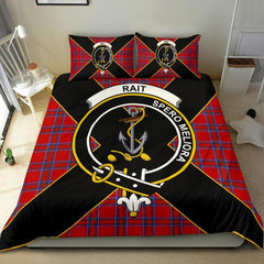 Rait Tartan Crest Bedding Set - Luxury Style