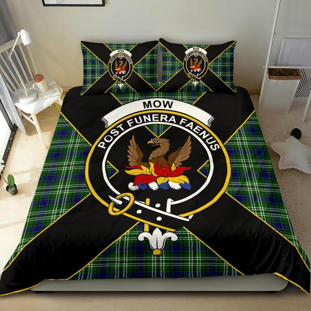 Mow Tartan Crest Bedding Set - Luxury Style
