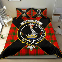 MacQuarrie Tartan Crest Bedding Set - Luxury Style