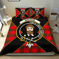 MacNab Tartan Crest Bedding Set - Luxury Style