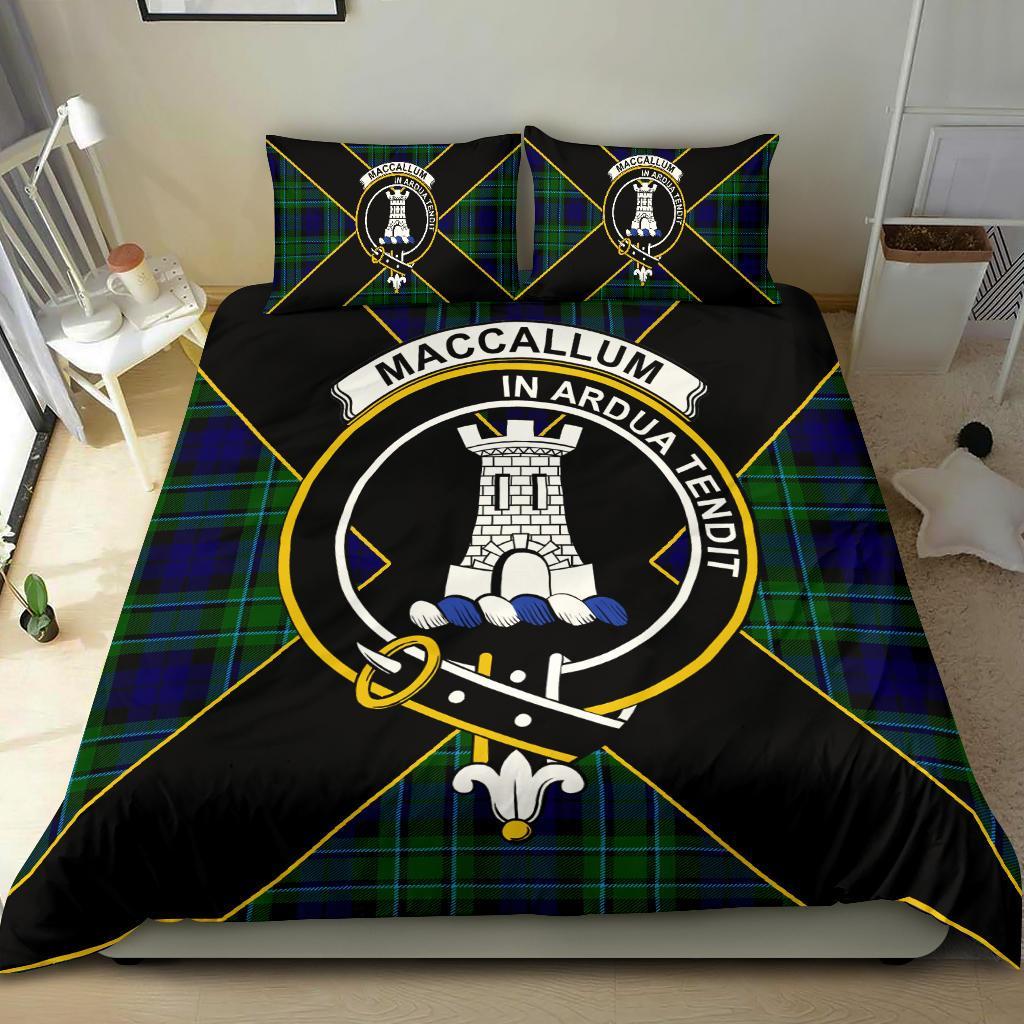 MacCallum Tartan Crest Bedding Set - Luxury Style