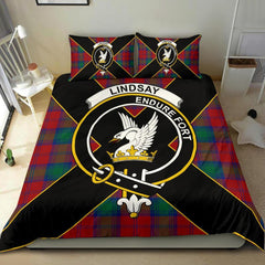 Lindsay Tartan Crest Bedding Set - Luxury Style