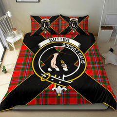 Butter Tartan Crest Bedding Set - Luxury Style