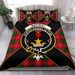 Rattray Tartan Crest Bedding Set - Luxury Style
