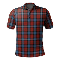 Baillie of Polkemmet Red Tartan Polo Shirt