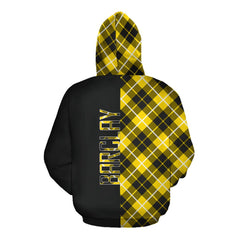 Barclay Dress Modern Tartan Hoodie Half of Me - Cross Style