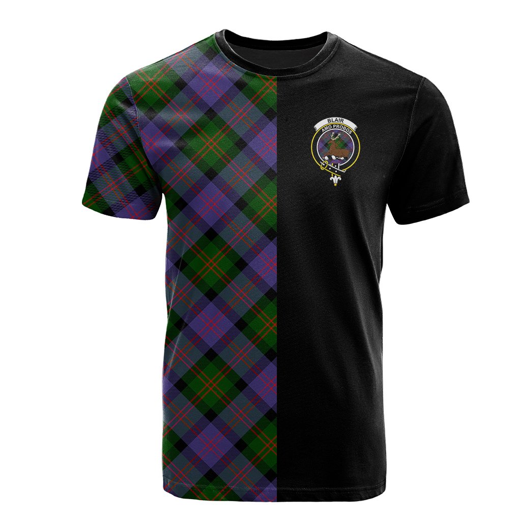 Blair Modern Tartan T-Shirt Half of Me - Cross Style