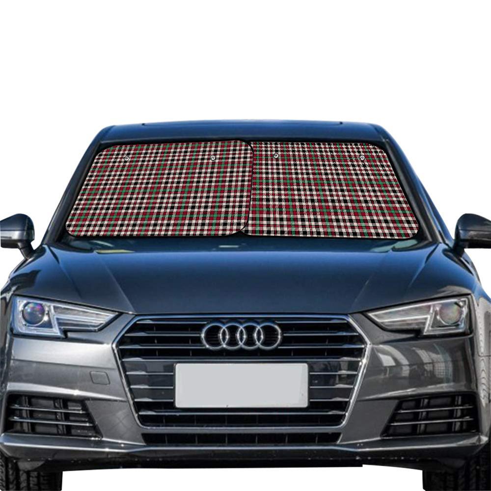 Borthwick Dress Ancient Tartan Car Sun Shade - 2 Pieces