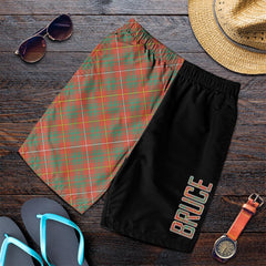 Bruce Ancient Tartan Crest Men's Short - Cross Style