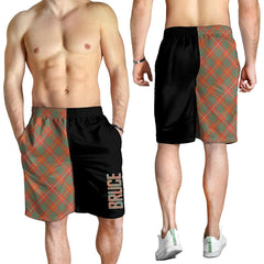 Bruce Ancient Tartan Crest Men's Short - Cross Style