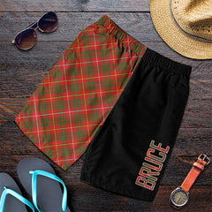 Bruce Modern Tartan Crest Men's Short - Cross Style