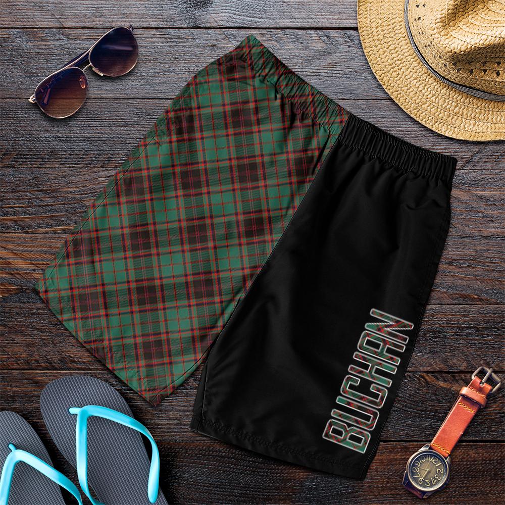 Buchan Ancient Tartan Crest Men's Short - Cross Style