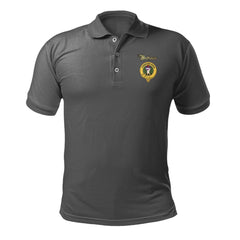 Buchanan Tartan Crest Polo Shirt