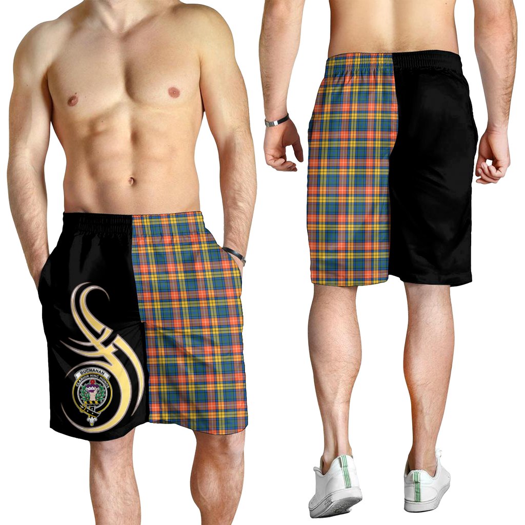 Buchanan Ancient  Tartan Crest Men's Short PM8