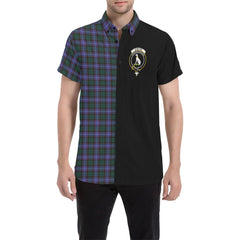 Hunter Modern Tartan Crest Men Shirt