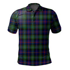 Calder Modern Tartan Polo Shirt