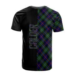 Calder Modern Tartan T-Shirt Half of Me - Cross Style