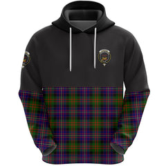 Cameron of Erracht Modern Clan Half Of Tartan Hoodie