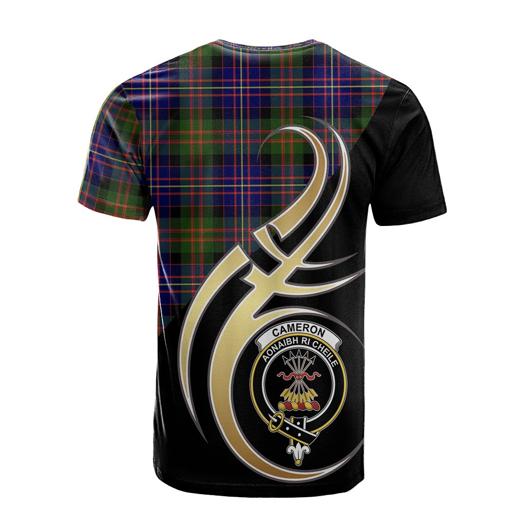 Cameron of Erracht Modern Tartan T-shirt - Believe In Me Style