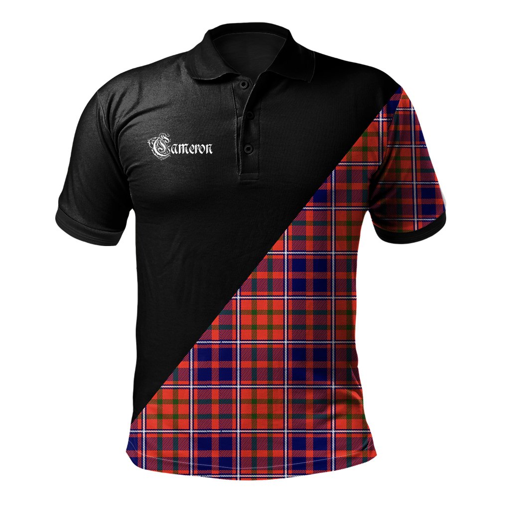 Cameron of Lochiel Modern Clan - Military Polo Shirt