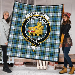 Campbell Dress Ancient Tartan Crest Quilt