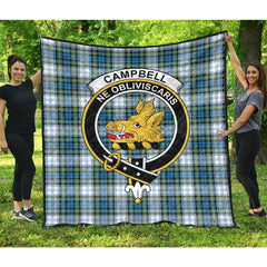 Campbell Dress Ancient Tartan Crest Quilt