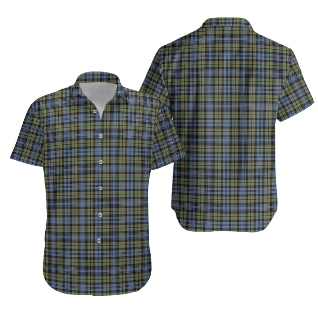 Campbell Faded Tartan Hawaiian Shirt