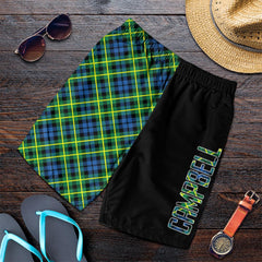 Campbell of Breadalbane Ancient Tartan Crest Men's Short - Cross Style