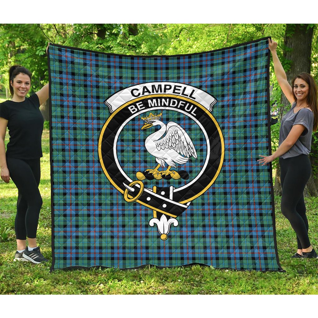 Campbell of Cawdor Ancient Tartan Crest Quilt
