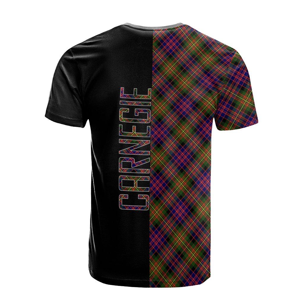Carnegie Modern Tartan T-Shirt Half of Me - Cross Style