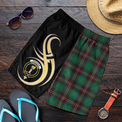 Chisholm Hunting Ancient Tartan Crest Men's Short PM8