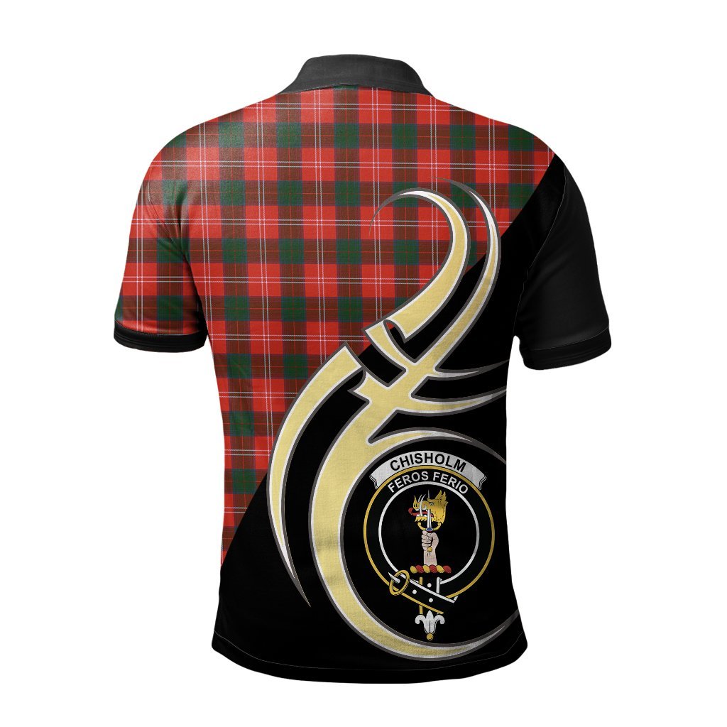 Chisholm Modern Tartan Polo Shirt - Believe In Me Style